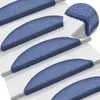 vidaXL 15 pezzi tappetini per scale blu 56 x 17 x 3 cm Anteprima dell’immagine prodotto 2