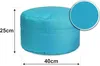 sunnypillow Sitzsack - Hocker rund 25 x 45 cm  Indoor & Produktbild-Vorschau 2