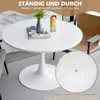 TWSOUL Esstisch Moderner Esstisch Rund, Küchentisch Produktbild-Vorschau 4
