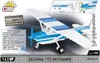 A model airplane kit with product information and branding. Produktbild-Vorschau
