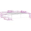 Struttura letto bianca 180x200 cm Anteprima dell’immagine prodotto 16