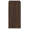 vidaXL Sideboard Braun Eichen-Optik 45x35x75 cm Produktbild-Vorschau 5