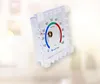A close-up shot of a humidity meter against a blurred background. Produktbild-Vorschau