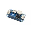 HUB Ethernet/USB per Raspberry Pi Zero, 1x RJ45, 3x USB Anteprima dell’immagine prodotto 4