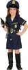 Polizei Karneval Anzug Kinder Mit Mütze Kostüm Uniform Produktbild-Vorschau 1