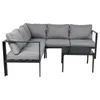SVITA MISSOURI Gartenlounge 4tlg. Outdoor Sofa Set aus Produktbild-Vorschau 7