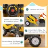 HOMCOM Trettraktor mit Anhänger Tretauto Traktor und Produktbild-Vorschau 5