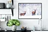 MuchoWow® MuchoWow® Gerahmtes Poster Hirsche - Tiere - Produktbild-Vorschau 3