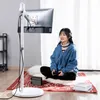 Maclean mobiler Monitor/TV-Bodenständer, Gasfeder, 17"-35", Produktbild-Vorschau 8