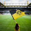 BVB Stockfahne 90x60cm schwarz gelb Produktbild-Vorschau 2