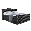 ALTDECOR Boxspringbett mit Fußteil, 2 Matratzen und Topper Produktbild-Vorschau 2