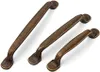 FURNIWARE 10 Stš¹ck Vintage Schrankgriffe Antik Messing Produktbild-Vorschau 2