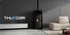 Pelletkachel THUNDER VAYNE-RED 12,2 kW met watermantel, Productafbeelding-voorbeeld 12
