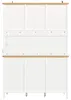Szafka do przechowywania 120 x 40 x 179 cm z oświetleniem Podgląd zdjęcia produktu 11