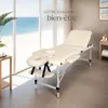 Table de massage pliante à 3 zones - beige Voir les images du produit 9