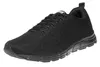 A single black sneaker shown from a side-diagonal angle against a white background. Produktbild-Vorschau