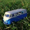 Spielzeugauto Bus VW Bulli 11,5cm blau Modellauto Blechauto Produktbild-Vorschau 7