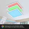 LED Panel Ultraflach RGB CCT Deckenlampe Weiß Dimmbar Produktbild-Vorschau 7