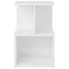vidaXL Stolik nocny biały wysoki połysk 35x35x55 cm Podgląd zdjęcia produktu 3