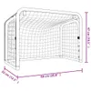 vidaXL But de hockey avec filet rouge & noir 68x32x47 cm Voir les images du produit 6