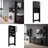 A collage of images showing a washing machine cabinet in different settings and angles. Produktbild-Vorschau