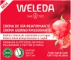 Product packaging for a face cream, featuring text and an illustration of a pomegranate. Produktbild-Vorschau