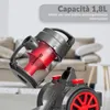 A close-up view of a vacuum cleaner's dustbin and part of the main unit. Náhled obrázku produktu