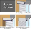 Volet roulant ALU H140 x L100 cm -électrique sans fil - Voir les images du produit 3
