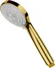 A golden shower head against a white background. Produktbild-Vorschau