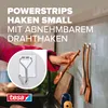 tesa Powerstrips S selbstklebende Haken mit Drahthaken Produktbild-Vorschau 4