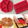 CANDeal Set mit 2 Silikon-Waffelformen, Waffel-Backformen, Produktbild-Vorschau 6