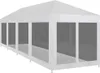 Partyzelt mit 10 Mesh-Seitenwänden 12 x 3 m Produktbild-Vorschau 1
