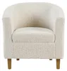 riess-ambiente Lounge Sessel HEMINGWAY beige Bouclé Tweed Produktbild-Vorschau 5
