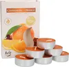 KOTARBAU® 6er Pack Duftkerzen Teelichter Cinnamon-Orange Produktbild-Vorschau 1