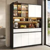 Mobiletto multiuso alto con illuminazione a LED, dotato di Anteprima dell’immagine prodotto 3