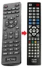 Ersatz Fernbedienung für Peaq PDR370BT-B / PDR370BT-W Produktbild-Vorschau 1