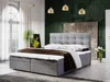 A bedroom scene featuring a bed with storage. Náhľad obrázku produktu