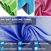 Kühlendes Handtuch 3er-Pack 80 x 30 cm Mikrofaser-Handtuch Produktbild-Vorschau 5
