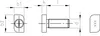 Hammerkopfschraube Typ 28/15 M8x25 Edelstahl A2 - 100 Produktbild-Vorschau 2