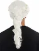 WIG ME UP Perücke Barock Edelmann Zopf Weiß VK-31-1001 Produktbild-Vorschau 6
