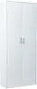 Armadio con scaffali LUCETTE – larghezza 74 cm, bianco Anteprima dell’immagine prodotto 7