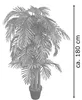 Künstliche Palme groß Kunstpalme Kunstpflanze Palme Produktbild-Vorschau 6