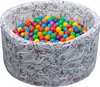 Aga Suchý bazén 90x40 cm s míčky Jednorožec Náhled obrázku produktu 1