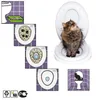 Katze Toilettenaufsatz Trainingssystem Toilettendeckel Produktbild-Vorschau 5
