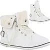 VAN HILL Damen Warm Gefüttert Sneaker High Bequem Schnürer Produktbild-Vorschau 1