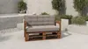 Lermowood Palettenmöbel Mpe Sofa 120 x 60 cm Eiche | Produktbild-Vorschau 2