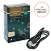 Guirnalda de luces LED para exteriores, recargable, de 10 Vista previa de la imagen del producto 3