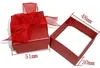 1  Geschenkschachtel rot 5 x 5 cm m. Schleife Produktbild-Vorschau 1