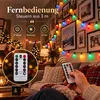 7M Bunt LED Lichterketten Innen Außen, Weihnachten Deko Produktbild-Vorschau 5