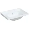vidaXL Umywalka biała 71x48x23 cm prostokątna ceramiczna Podgląd zdjęcia produktu 1